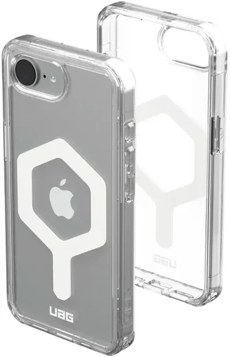 UAG Plyo Pro Apple 17e / 16e Hoesje MagSafe Back Cover Ice/Wit afbeelding 3