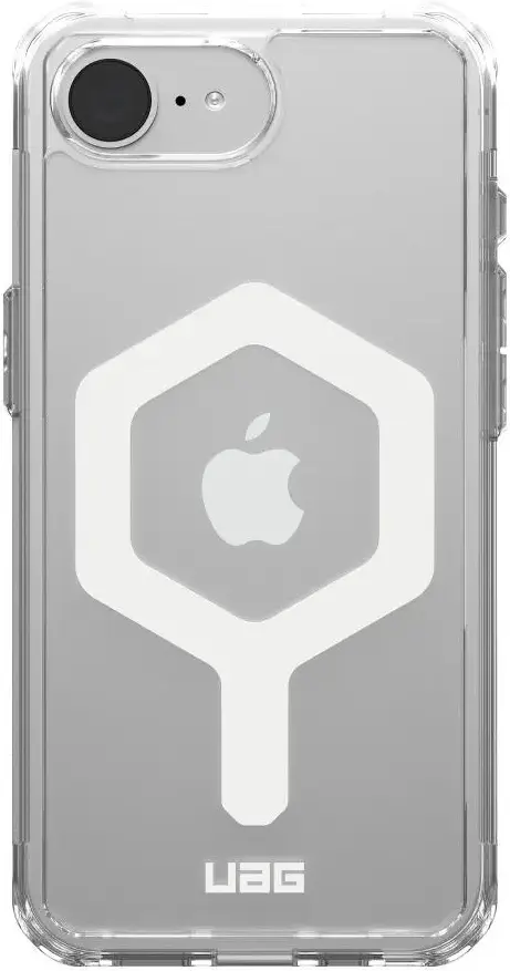 UAG Plyo Pro Apple 17e / 16e Hoesje MagSafe Back Cover Ice/Wit afbeelding 5