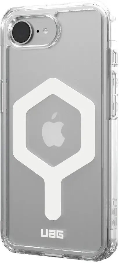 UAG Plyo Pro Apple 17e / 16e Hoesje MagSafe Back Cover Ice/Wit afbeelding 6