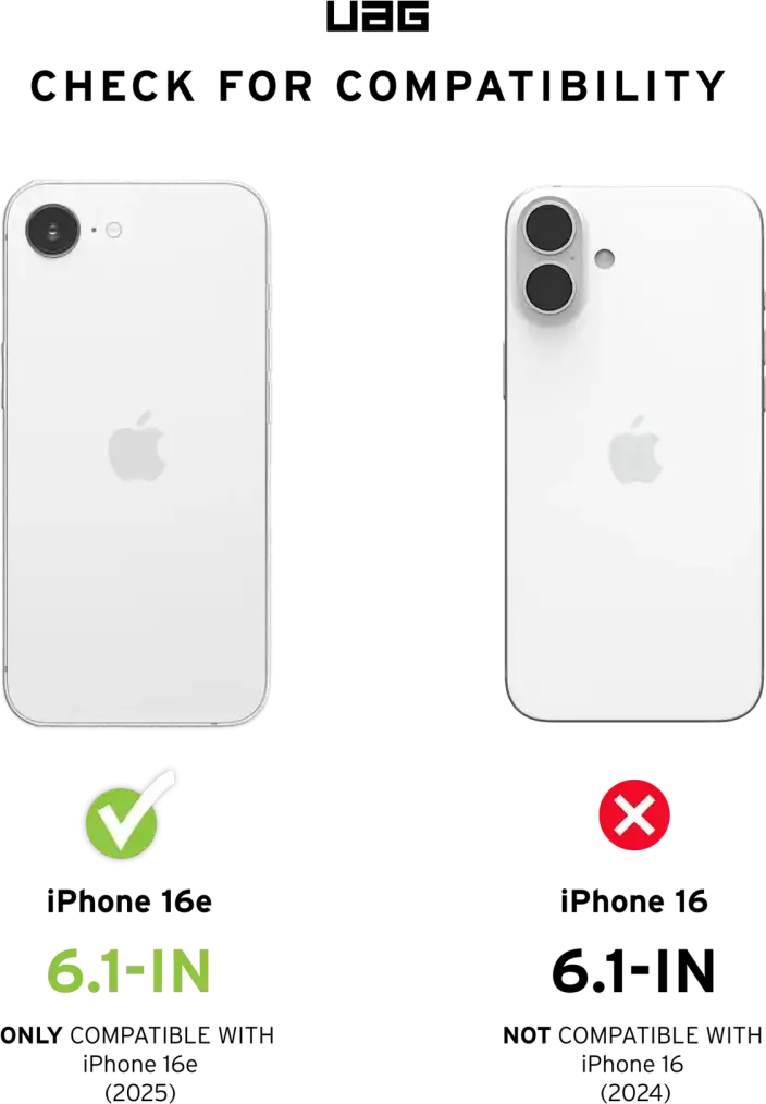 UAG Plyo Pro Apple iPhone 16e Hoesje MagSafe Back Cover Ice afbeelding 3