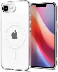 Spigen Liquid Crystal iPhone 16e Hoesje MagSafe Back Cover Transparant afbeelding