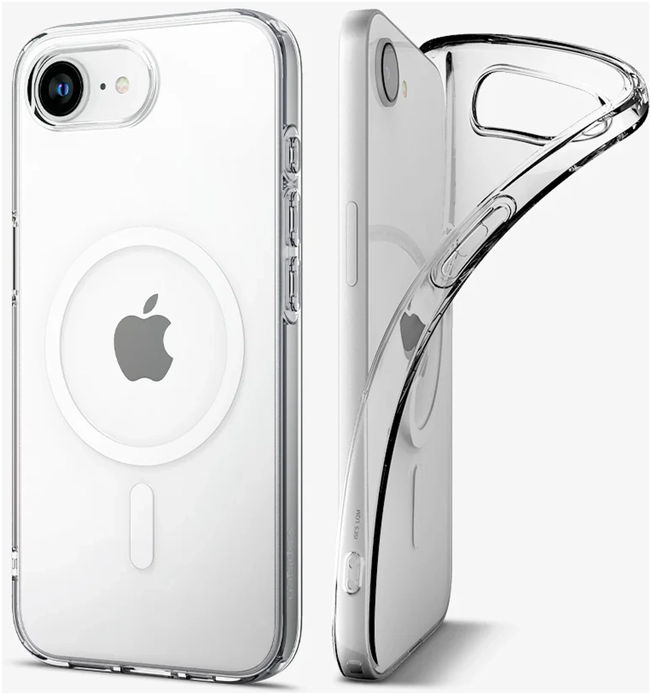 Spigen Liquid Crystal iPhone 17e / 16e Hoesje MagSafe Back Cover Transparant afbeelding 8
