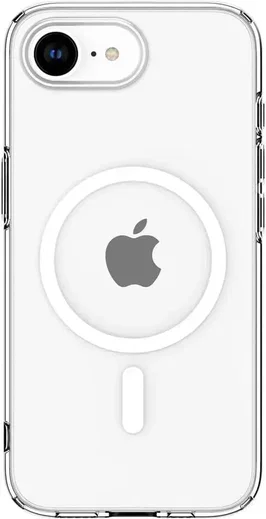 Spigen Liquid Crystal iPhone 17e / 16e Hoesje MagSafe Back Cover Transparant afbeelding 2