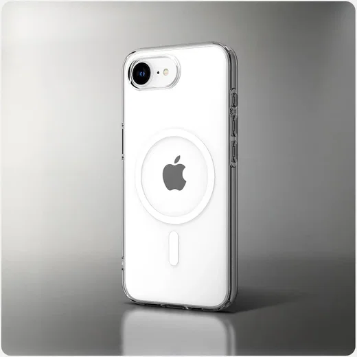 Spigen Liquid Crystal iPhone 17e / 16e Hoesje MagSafe Back Cover Transparant afbeelding 7