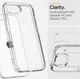 Spigen Ultra Hybrid Apple iPhone 17e / 16e Hoesje Back Cover Transparant afbeelding 6