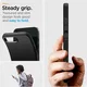 Spigen Liquid Air Apple iPhone 17e / 16e Hoesje Back Cover Zwart afbeelding 6
