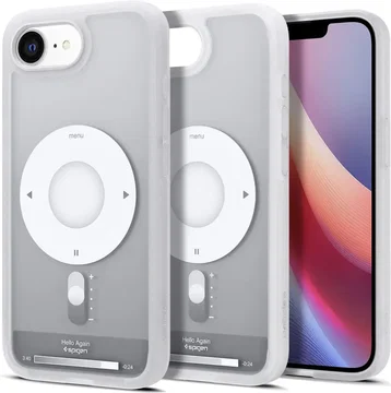 Spigen Ultra Hybrid MagFit Apple iPhone 17e / 16e Hoesje MagSafe Classic Zilver