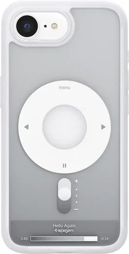 Spigen Ultra Hybrid MagFit Apple iPhone 17e / 16e Hoesje MagSafe Classic Zilver afbeelding 2
