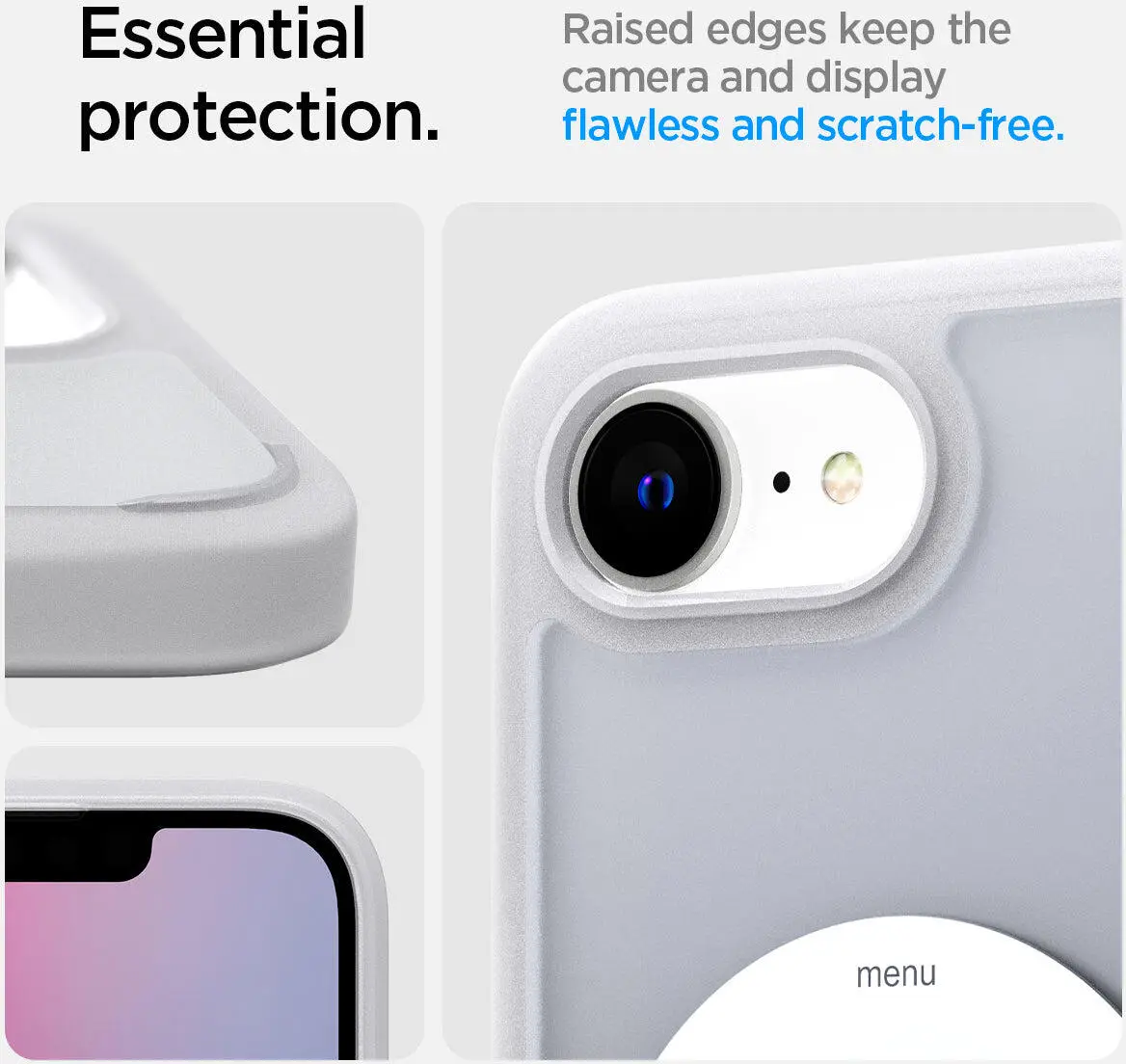 Spigen Ultra Hybrid MagFit Apple iPhone 17e / 16e Hoesje MagSafe Classic Zilver afbeelding 7