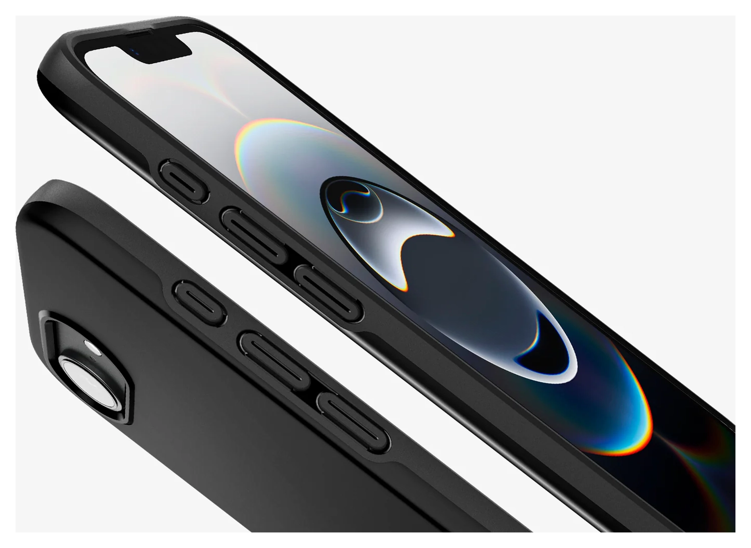 Spigen Thin Fit MagFit iPhone 17e / 16e Hoesje MagSafe Back Cover Zwart afbeelding 10