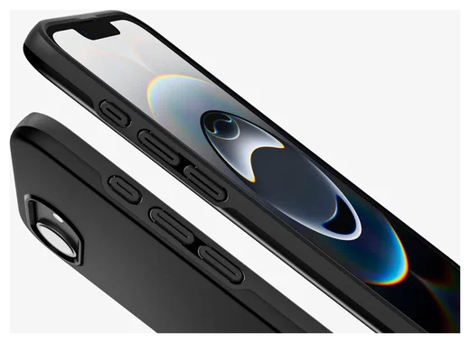 Spigen Thin Fit MagFit iPhone 17e / 16e Hoesje MagSafe Back Cover Zwart afbeelding 10