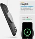 Spigen Thin Fit MagFit iPhone 17e / 16e Hoesje MagSafe Back Cover Zwart afbeelding 4