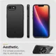 Spigen Thin Fit MagFit iPhone 17e / 16e Hoesje MagSafe Back Cover Zwart afbeelding 5