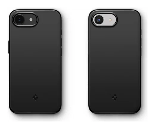 Spigen Thin Fit MagFit iPhone 17e / 16e Hoesje MagSafe Back Cover Zwart afbeelding 9