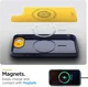 Spigen Nano Pop MagFit iPhone 17e / 16e Hoesje MagSafe Back Cover Navy afbeelding 4