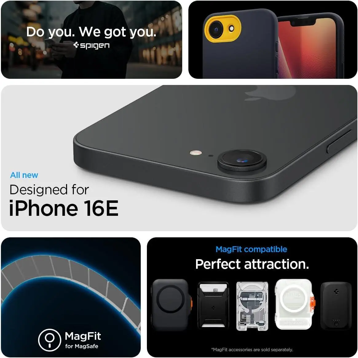 Spigen Nano Pop MagFit iPhone 17e / 16e Hoesje MagSafe Back Cover Navy afbeelding 3
