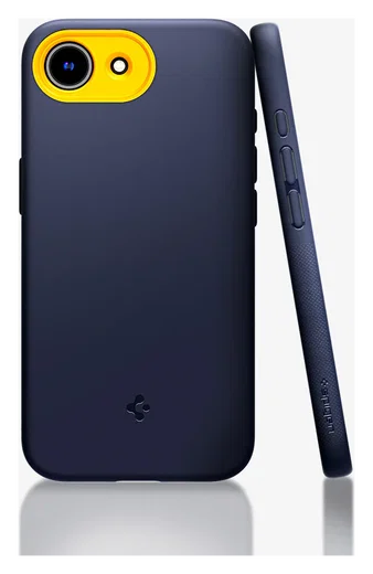 Spigen Nano Pop MagFit iPhone 17e / 16e Hoesje MagSafe Back Cover Navy afbeelding 9