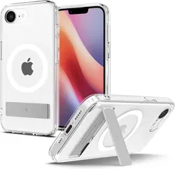 Spigen Ultra Hybrid S MagFit iPhone 16e Hoesje Back Cover Transparant afbeelding
