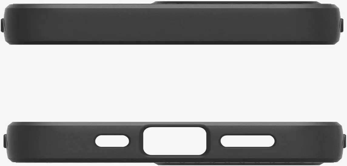 Spigen Liquid Air MagFit iPhone 16e Hoesje MagSafe Back Cover Matte Zwart afbeelding 10