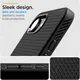 Spigen Liquid Air MagFit iPhone 16e Hoesje MagSafe Back Cover Matte Zwart afbeelding 4