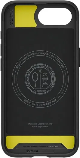 Spigen Rugged Armor MagFit Apple iPhone 16e Hoesje MagSafe Zwart afbeelding 2