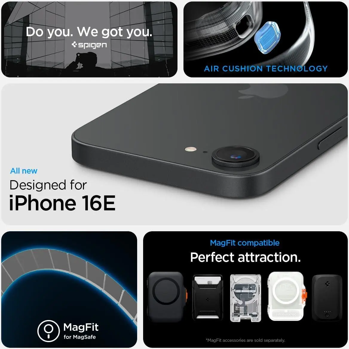 Spigen Rugged Armor MagFit Apple iPhone 16e Hoesje MagSafe Zwart afbeelding 6