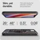 Spigen Ultra Hybrid MagFit iPhone 17e / 16e Hoesje MagSafe Zero One Zwart afbeelding 5