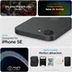 Spigen Tough Armor iPhone 17e / 16e Hoesje MagSafe Back Cover Zwart afbeelding 4