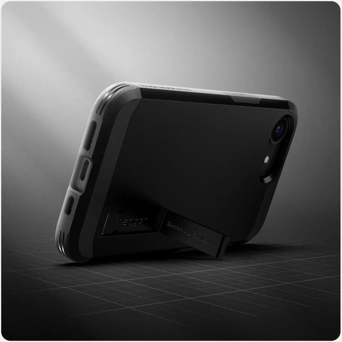 Spigen Tough Armor iPhone 17e / 16e Hoesje MagSafe Back Cover Zwart afbeelding 5