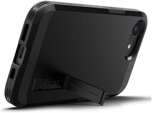 Spigen Tough Armor iPhone 17e / 16e Hoesje MagSafe Back Cover Zwart afbeelding 8
