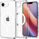 Spigen Ultra Hybrid MagFit iPhone 17e / 16e Hoesje MagSafe Transparant Wit