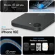 Spigen Ultra Hybrid MagFit iPhone 17e / 16e Hoesje MagSafe Transparant Wit afbeelding 5