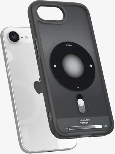 Spigen Ultra Hybrid MagFit Apple iPhone 17e / 16e Hoesje MagSafe Classic Zwart afbeelding 8