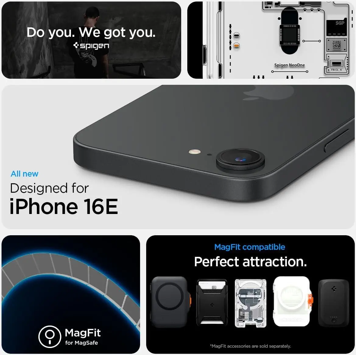Spigen Ultra Hybrid MagFit Apple iPhone 17e / 16e  Hoesje MagSafe Neo One afbeelding 6