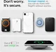 Spigen Crystal Flex MagFit iPhone 17e / 16e Hoesje MagSafe Transparant Wit afbeelding 3