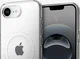 Spigen Crystal Flex MagFit iPhone 17e / 16e Hoesje MagSafe Transparant Wit afbeelding 8
