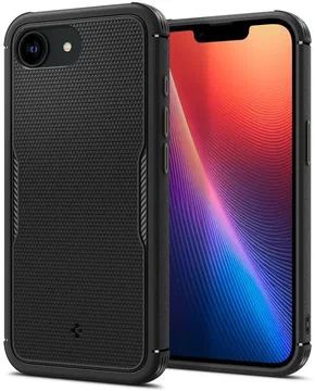 Spigen Core Armor MagFit Apple iPhone 17e / 16e Hoesje MagSafe Zwart