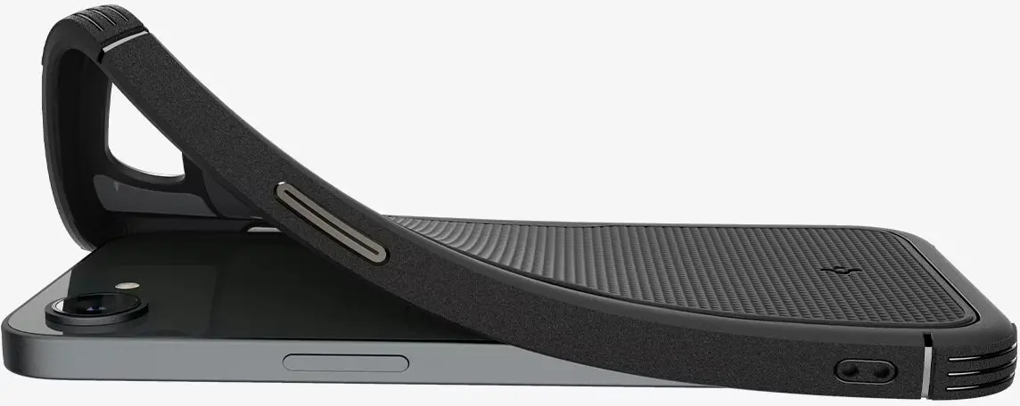 Spigen Core Armor MagFit Apple iPhone 17e / 16e Hoesje MagSafe Zwart afbeelding 3