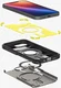 Spigen Tough Armor iPhone 17e / 16e Hoesje MagSafe Back Cover Gunmetal afbeelding 10