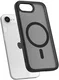 Spigen Crystal Hybrid MagSafe iPhone 17e / 16e Hoesje Back Cover Frosted Zwart afbeelding 2