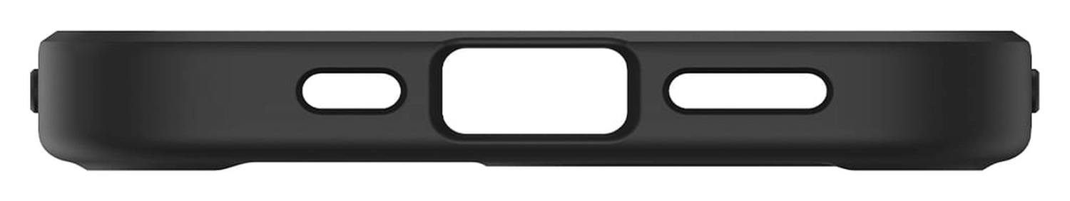 Spigen Crystal Hybrid MagSafe iPhone 17e / 16e Hoesje Back Cover Frosted Zwart afbeelding 7