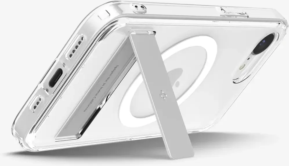 Spigen Slim Armor Essential S iPhone 17e / 16e Hoesje MagSafe Transparant afbeelding 10