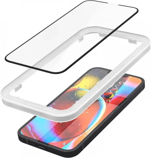 Spigen AlignMaster iPhone 17e / 16e/14/13/13 Pro Screen Protector afbeelding 2