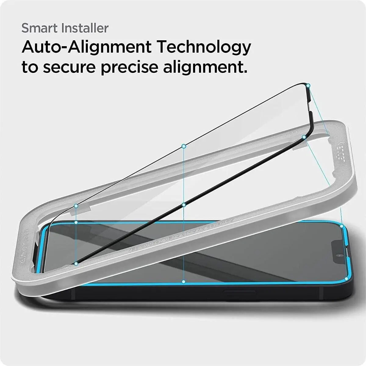Spigen AlignMaster iPhone 17e / 16e/14/13/13 Pro Screen Protector afbeelding 3