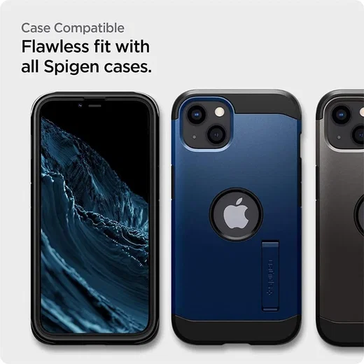Spigen AlignMaster iPhone 17e / 16e/14/13/13 Pro Screen Protector afbeelding 4