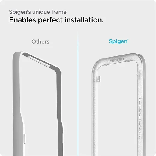 Spigen AlignMaster iPhone 17e / 16e/14/13/13 Pro Screen Protector afbeelding 6