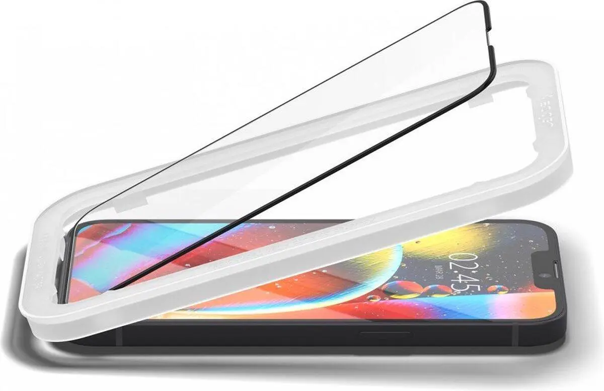 Spigen AlignMaster iPhone 17e / 16e/14/13/13 Pro Screen Protector afbeelding 8