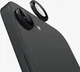 Spigen EZ Fit Optik Pro iPhone 17e / 16e Camera Lens Protector Zwart (2-Pack) afbeelding 2