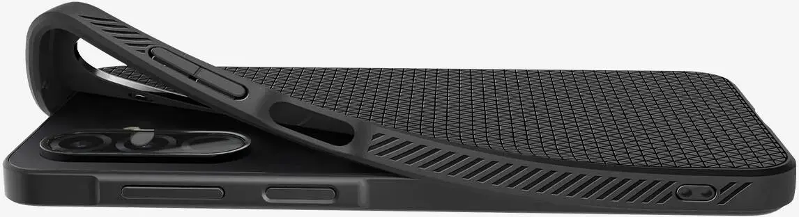 Spigen Liquid Air Samsung Galaxy A26 Hoesje Back Cover Zwart afbeelding 4