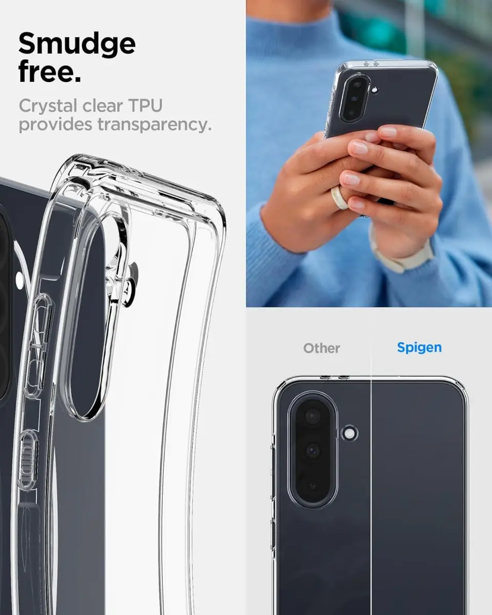 Spigen Liquid Crystal Samsung Galaxy A36 Hoesje Back Cover Transparant afbeelding 7